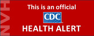 CDC HAN Health Alert logo