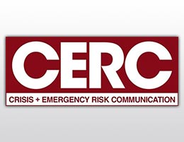 The logo for the Crisis and Emergency Risk Communication program